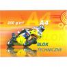 Blok techniczny biały A4 10 sztuk 160 g Kreska