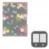 Notatnik A4 2x40 kartek linia/kratka PP flex ladylike butterfli Herlitz