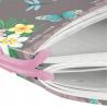 Notatnik A4 2x40 kartek linia/kratka PP flex ladylike butterfli Herlitz
