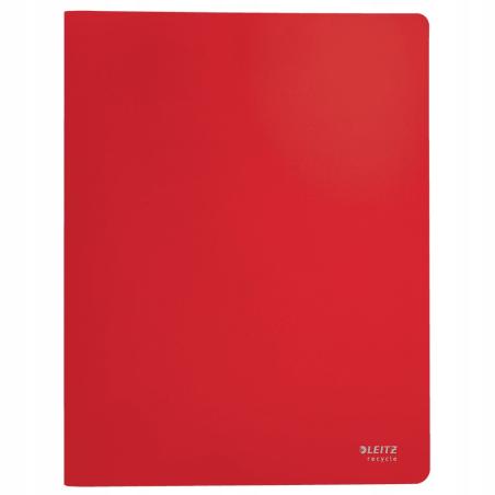 Album ofertowy Leitz Recycle 20 kieszeni A4 PP, czerwony