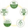 Koszulka Leitz Recycle A5 PP 100 mikronów opakowanie 25 sztuk do przechowywania dokumentów