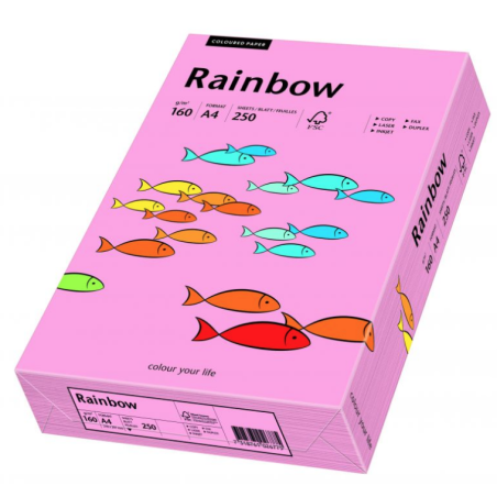 Papyrus Papier Xero A4 160g różowy R55 opakowanie 250 sztuk