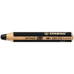 Kredka WOODY czarna 880/750 Stabilo