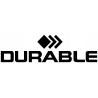 Podkładka na biurko Durable 50x70 cm czarna antystatyczna z ozdobnymi krawędziami