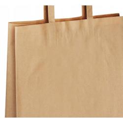 Torba ekologiczna ECOBAG 320x220x250 mm brąz gładki E4111300