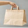 Torba ekologiczna ECOBAG 320x220x250 mm brąz gładki E4111300