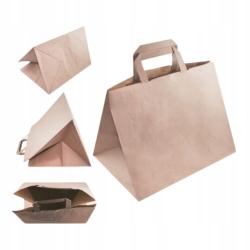 Torba ekologiczna ECOBAG 320x220x250 mm brąz gładki E4111300