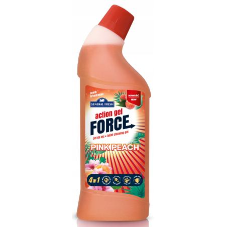 General Fresh Żel do WC ACTION FORCE Brzoskwiniowy 1000 ml