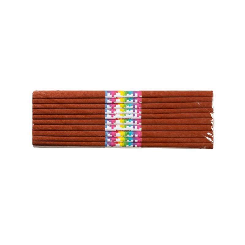 Bibuła marszczona 50x200 cm brązowa Happy Color HA 3640 5020-7
