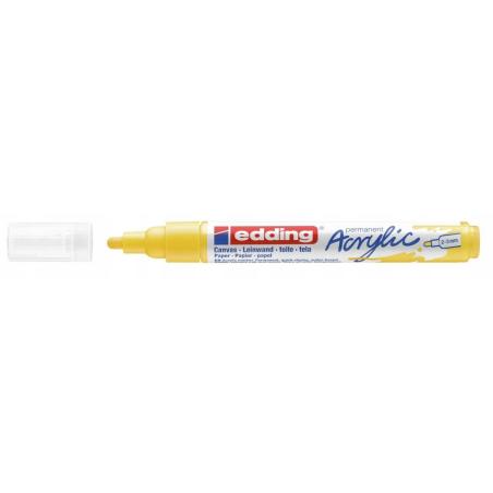 Marker akrylowy Edding 5100 żółty 2-3 mm