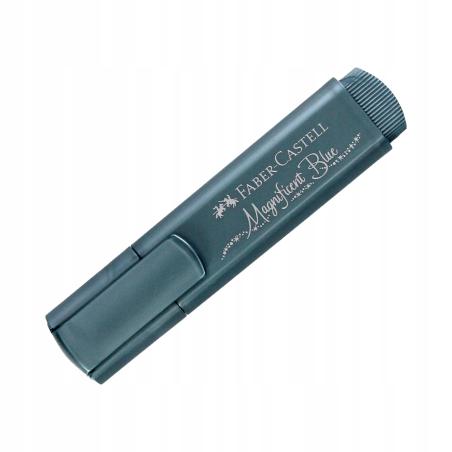 Zakreślacz metaliczny niebieski Faber-Castell 154647