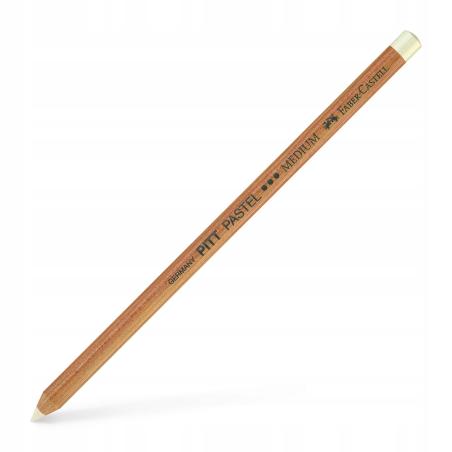 Kredka pastelowa Faber-Castell Pitt 112201 kolor biały 4,3 mm