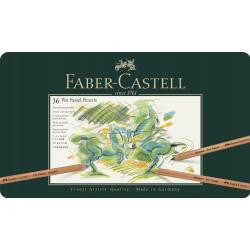 Kredka pastelowa Faber-Castell Pitt 112201 kolor biały 4,3 mm