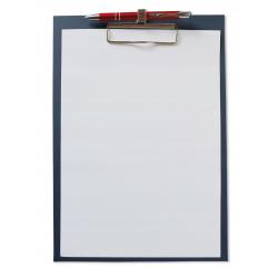 Podkład do papieru A4 z zamkiem granatowy Warta 1824-990048