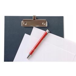 Podkład do papieru A4 z zamkiem granatowy Warta 1824-990048