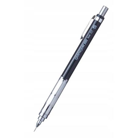 Ołówek automatyczny Pentel GRAPHGEAR 300A 0,5 mm czarny PG315-AX