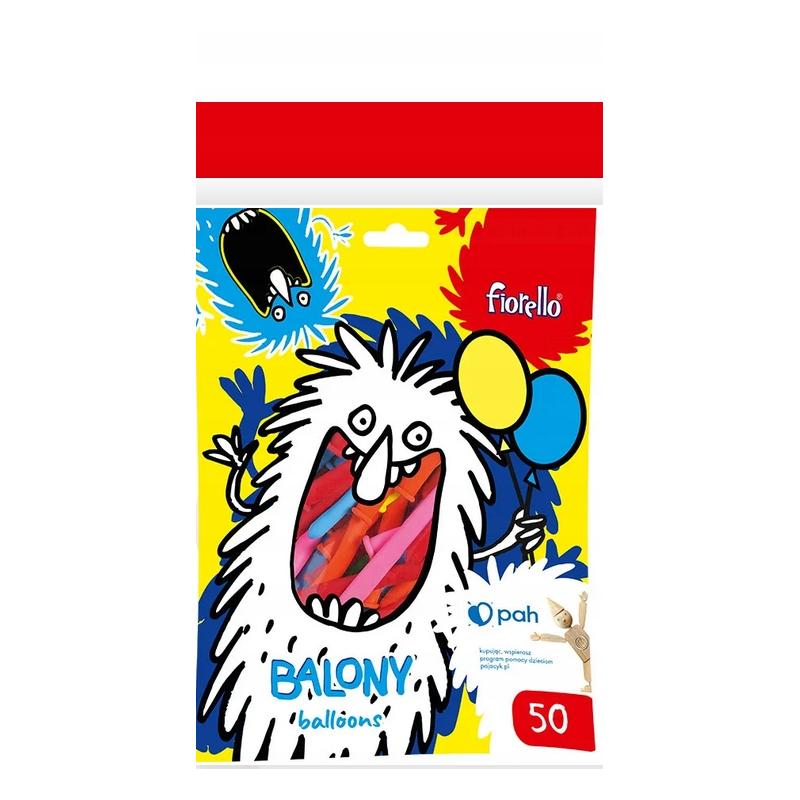 Balony modelujące 50 sztuk - idealne do dekoracji imprez