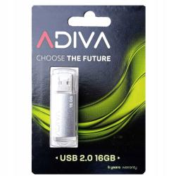 Pendrive ADIVA 16GB srebrny USB 2.0
