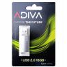 Pendrive ADIVA 16GB srebrny USB 2.0