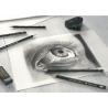 Ołówek grafitowy Faber-Castell Castell 9000/B z gumką zielony