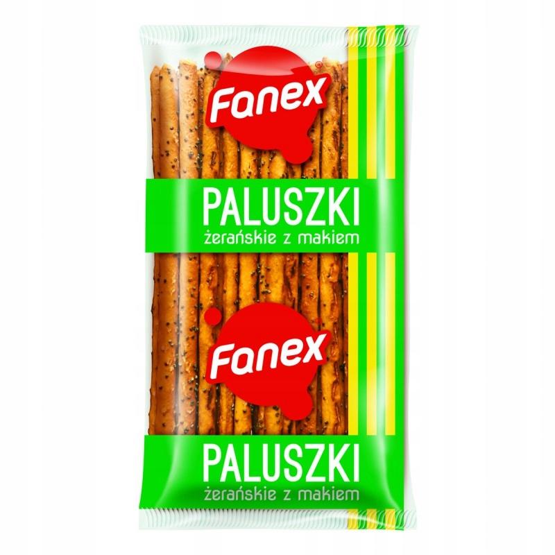 Paluszki z makiem 100g FANEX