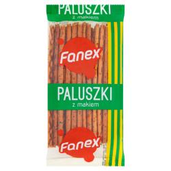Paluszki z makiem 100g FANEX