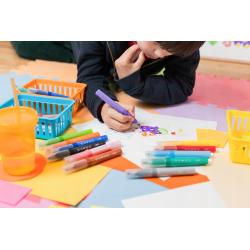 Flamastry BIC Kids Jumbo Comfort Grip 12 sztuk