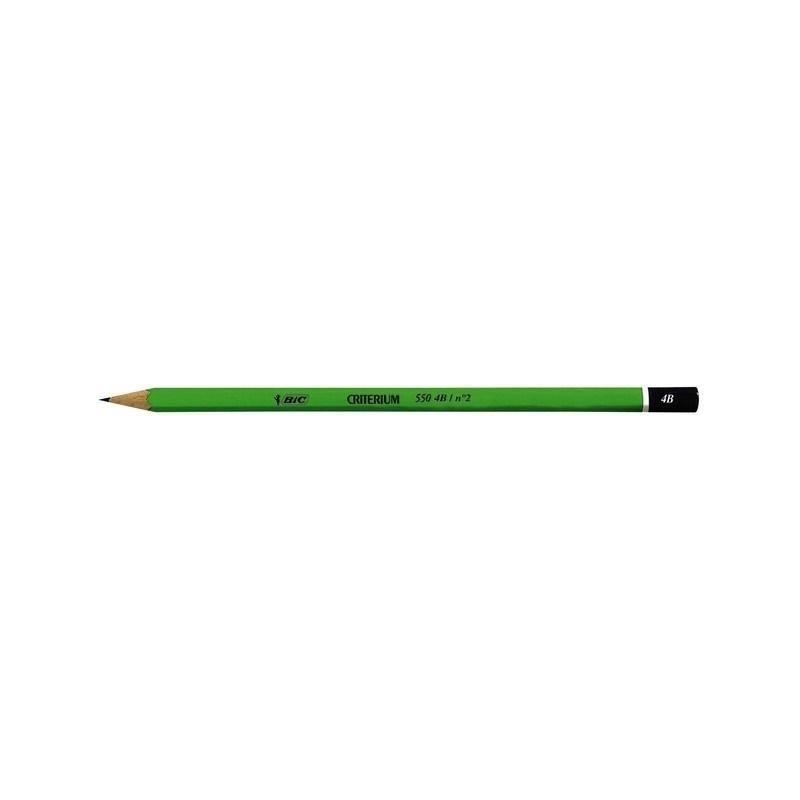 Ołówek bez gumki BIC Criterium 550 4B Pudełko 12 sztuk