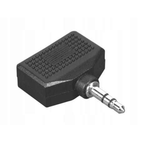 Adapter Jack 3.5 mm Hama - 2x gniazdo Jack 3.5 mm