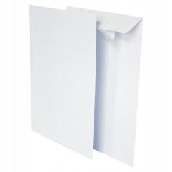 Koperty aktowe samoklejące z paskiem B4 HK białe 250x353 mm 10 szt. NC 11060/31732030/10