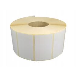 Etykiety termiczne 50x40 mm 1000 sztuk białe gliza 40 mm