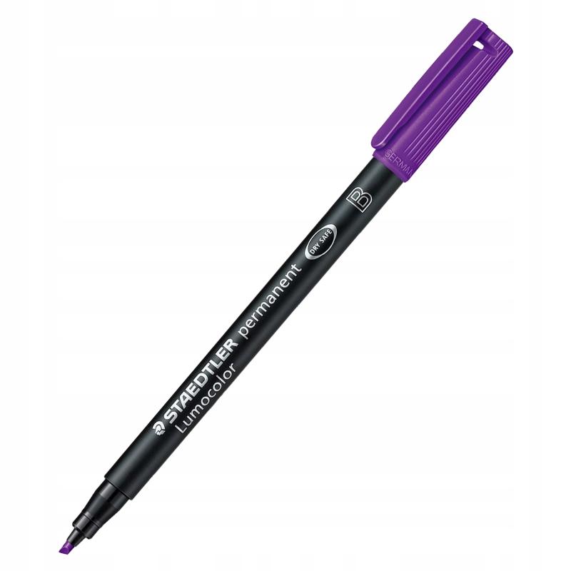 Foliopis Staedtler Lumocolor B, wodoodporny, fioletowy, S 314-6