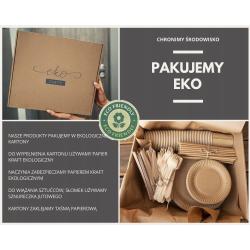 Papstar Talerze papierowe brązowe 15 cm 100 sztuk