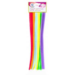 Astra Druciki kreatywne fluorescencyjne 9x300mm, mix 6 kolorów