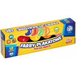 Farby plakatowe Astra 12...