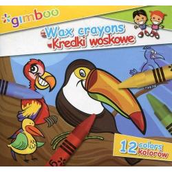 Kredki świecowe GIMBOO, 12...