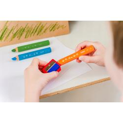 Kredki ołówkowe BIC Kids Multisurface ECO 6 kolorów + temperówka w pudełku 515220