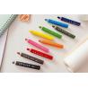 Kredki ołówkowe BIC Kids Multisurface ECO 6 kolorów + temperówka w pudełku 515220