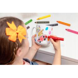 Kredki ołówkowe BIC Kids Multisurface ECO 6 kolorów + temperówka w pudełku 515220