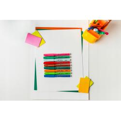 Kredki ołówkowe BIC Kids Multisurface ECO 6 kolorów + temperówka w pudełku 515220