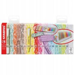 Zakreślacz STABILO swing cool pastel 18 sztuk w podstawce 275/18-02