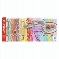 Zakreślacz STABILO swing cool pastel 18 sztuk w podstawce 275/18-02