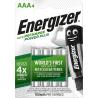 Bateria akumulatorki Energizer HR03 AAA 700mAh Ni-MH 4 sztuki