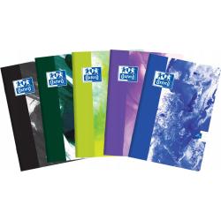 Brulion Oxford Paint A5 96 kartek kratka z marginesem
