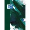 Brulion Oxford Paint A5 96 kartek kratka z marginesem