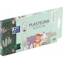 Plastelina Oxford kids 12 kolorów 200g - kreatywna zabawa dla dzieci