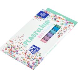 Plastelina Oxford pastel 12 kolorów 200g HAMELIN