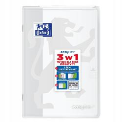 Zeszyt Oxford Easybook B5 60 kartek kratka 5x5 mm mix kolorów 400184112 HAMELIN