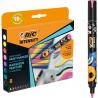 Markery akrylowe BIC Intensity Classic Paint mix 8 sztuk