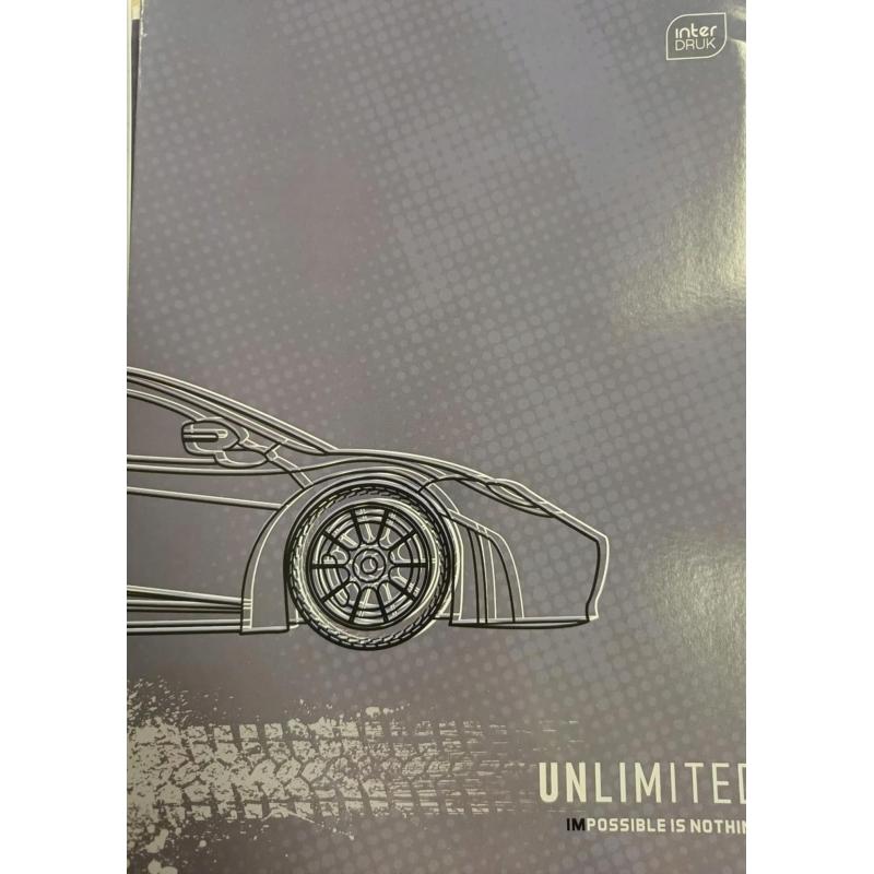 Zeszyt A4 60 kartek 70g linia UV mix Interdruk